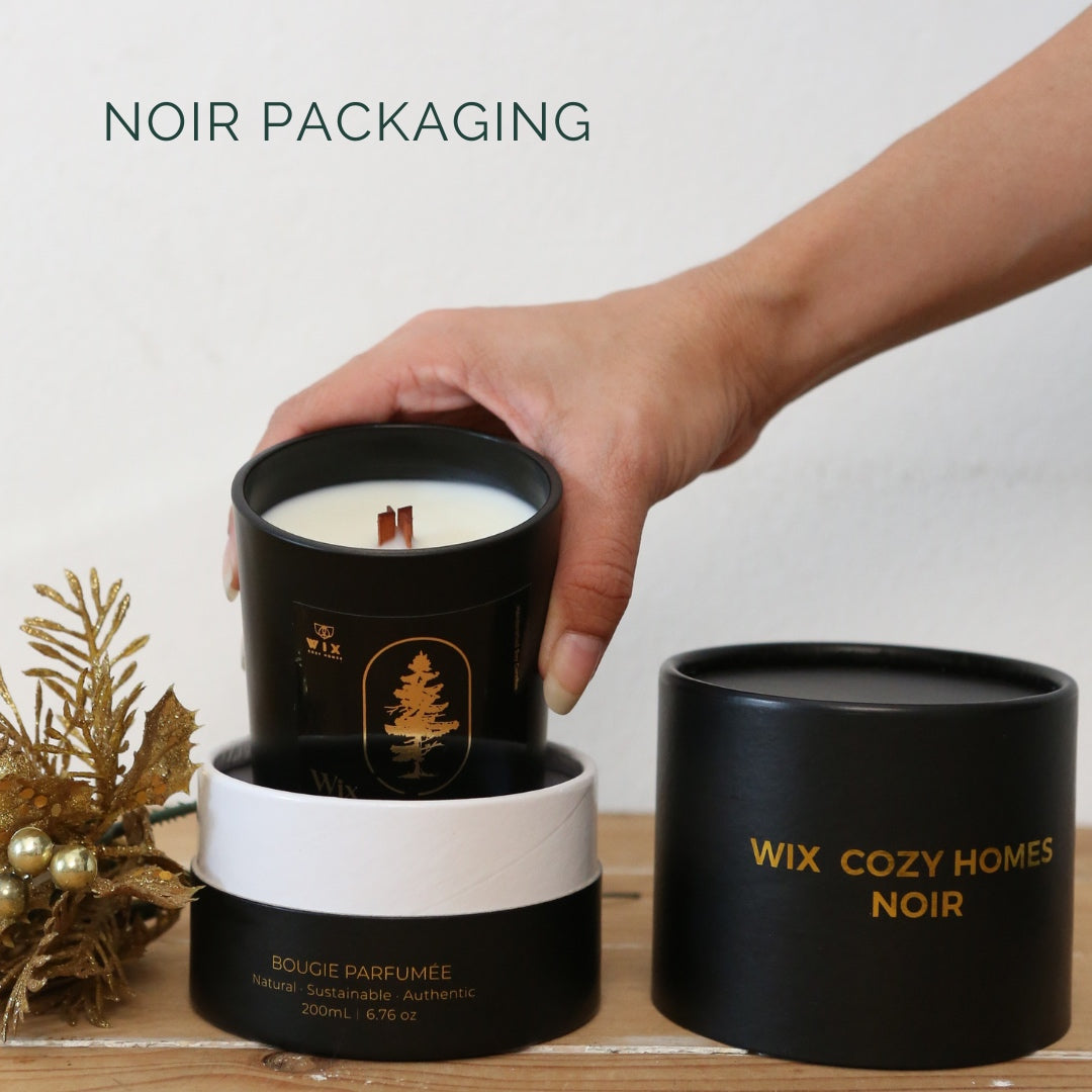 WIX Noir Holiday Candle