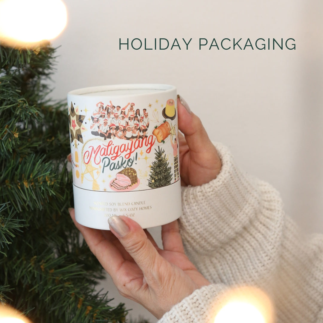 WIX Noir Holiday Candle