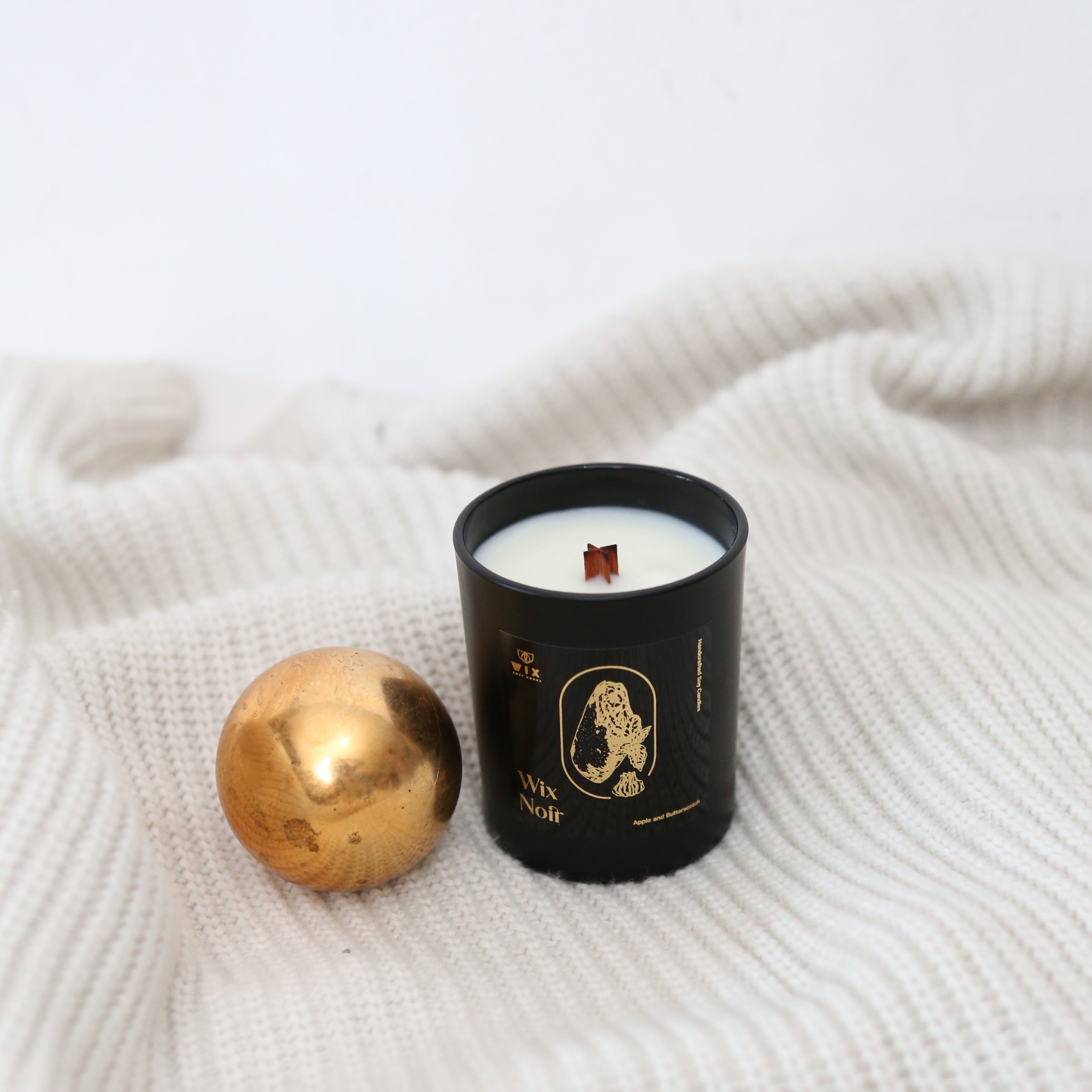 WIX Noir Holiday Candle