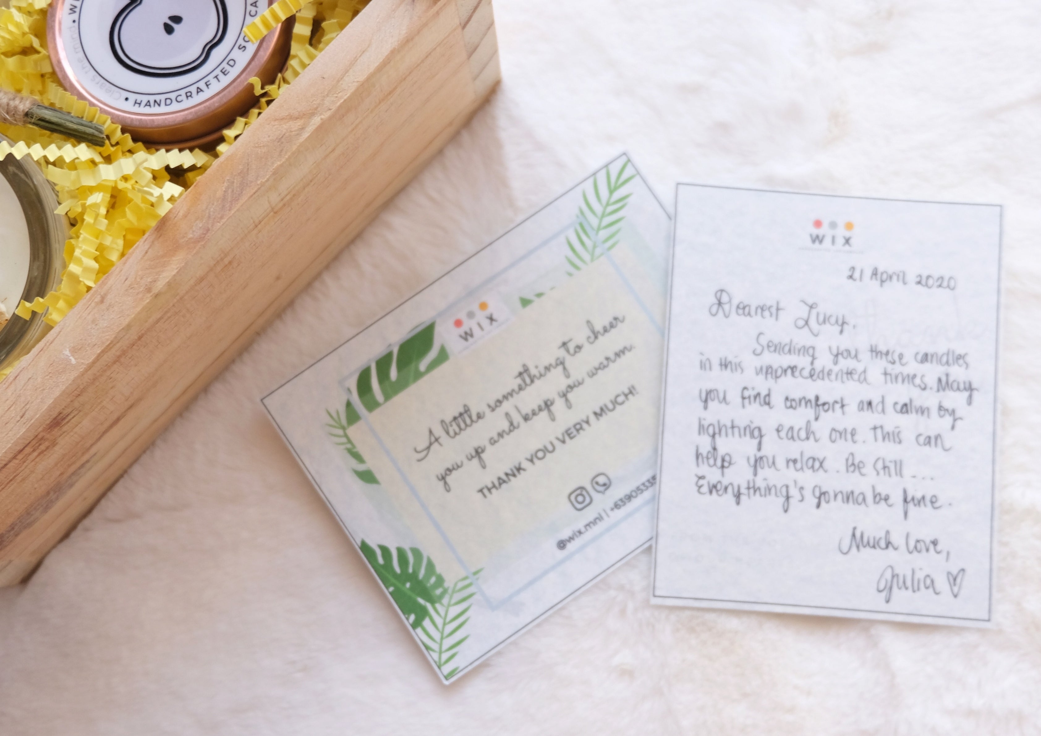 Handwritten Note