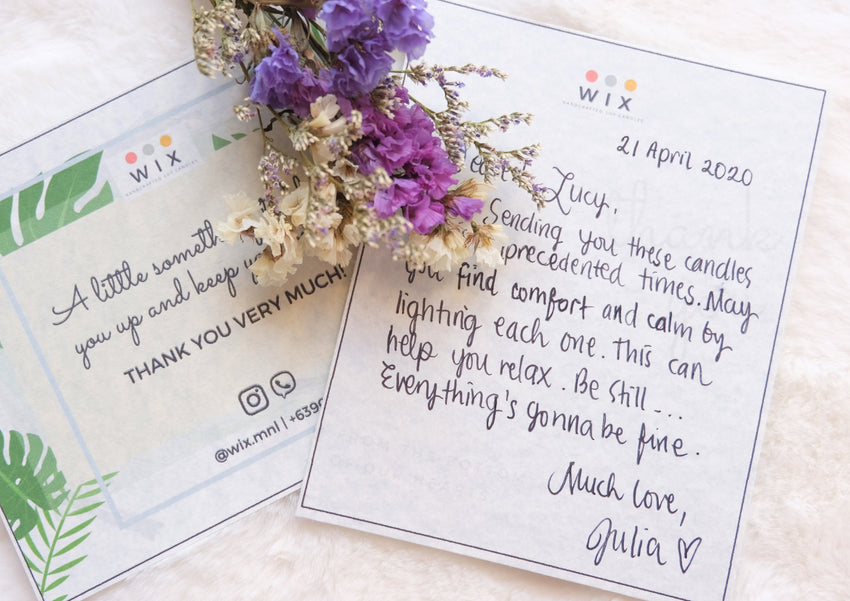 Complimentary Notecards